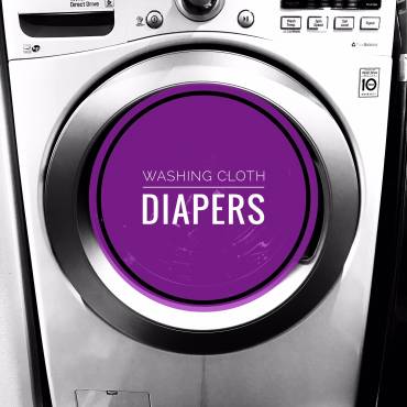 Cloth Diaper Wash Routine