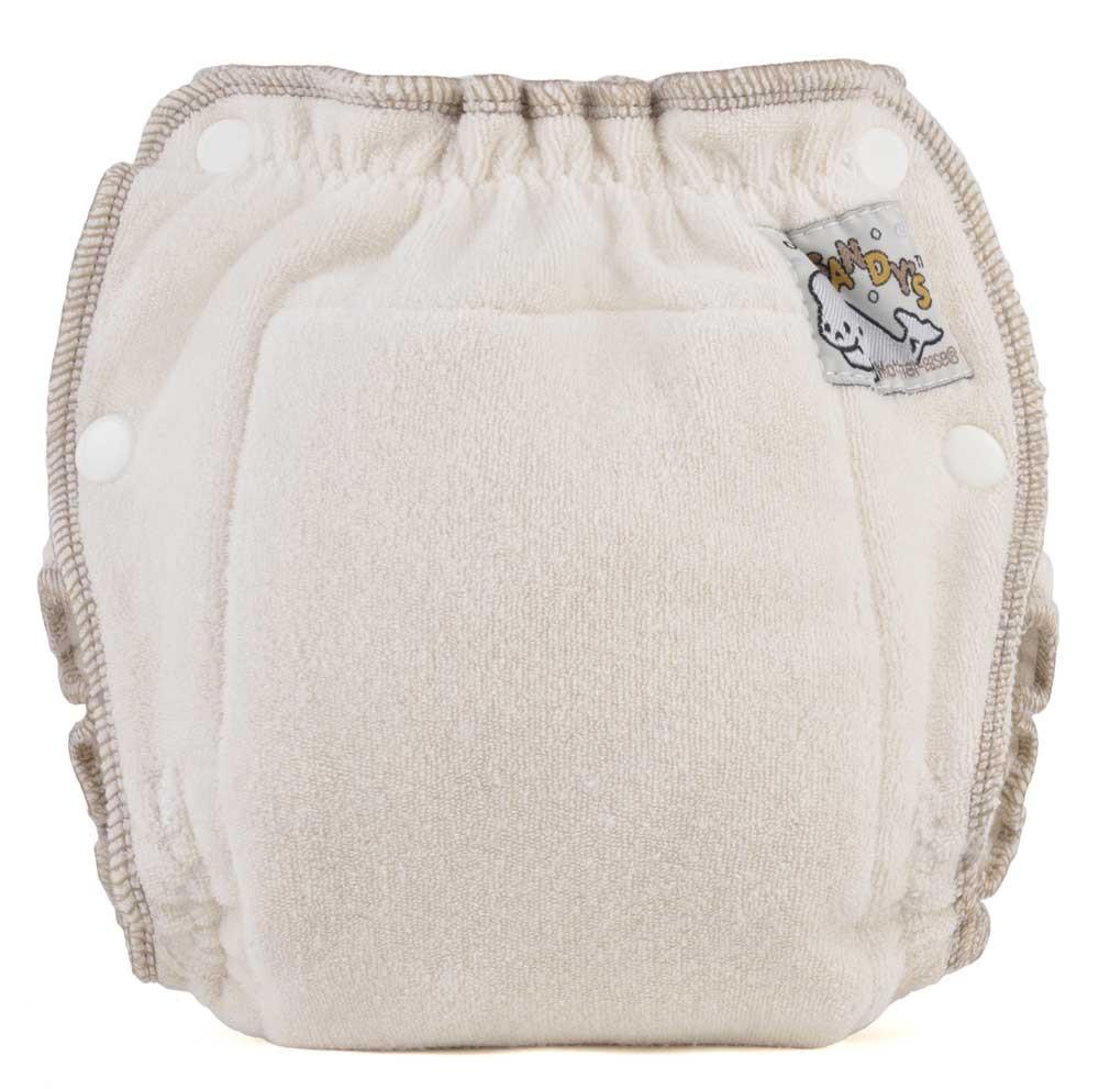 Newborn Mother-ease Sandy Fitted Diaper Review - Padded Tush Stats